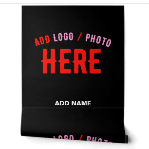 STYLISH MODERN CUSTOMIZABLE BLACK VERIFIED BRANDED WALLPAPER
