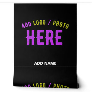 STYLISH MODERN CUSTOMIZABLE BLACK VERIFIED BRANDED WALLPAPER