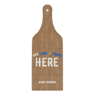 STYLISH MODERN CUSTOMIZABLE BROWN VERIFIED BRANDED CUTTING BOARD