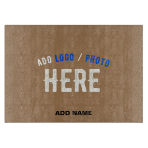 STYLISH MODERN CUSTOMIZABLE BROWN VERIFIED BRANDED CUTTING BOARD