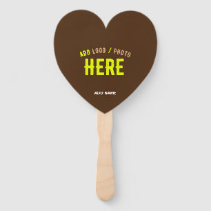 STYLISH MODERN CUSTOMIZABLE BROWN VERIFIED BRANDED HAND FAN