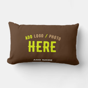 STYLISH MODERN CUSTOMIZABLE BROWN VERIFIED BRANDED LUMBAR CUSHION