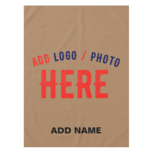 STYLISH MODERN CUSTOMIZABLE BROWN VERIFIED BRANDED TABLECLOTH