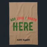 STYLISH MODERN CUSTOMIZABLE BROWN VERIFIED BRANDED TEA TOWEL<br><div class="desc">THIS IS A DESIGN FITTING FOR EVERYONE.YOU CAN CHANGE, RESIZE OR ADD LOGO, PHOTO, TEXT AND COLOURS THE WAY YOU LIKE.THANK YOU.</div>