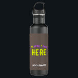 STYLISH MODERN CUSTOMIZABLE COFFEE VERIFIED BRAND 710 ML WATER BOTTLE<br><div class="desc">THIS IS A DESIGN FITTING FOR CUSTOMERS.YOU CAN CHANGE, RESIZE OR ADD LOGO, PHOTO, TEXT AND COLOURS THE WAY YOU LIKE.THANK YOU.</div>