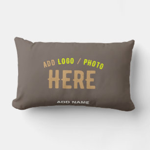 STYLISH MODERN CUSTOMIZABLE COFFEE VERIFIED BRAND LUMBAR CUSHION