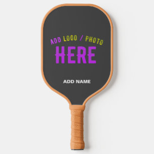 STYLISH MODERN CUSTOMIZABLE GREY VERIFIED BRANDED PICKLEBALL PADDLE