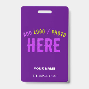 STYLISH MODERN CUSTOMIZABLE INDIGO VERIFIED BRAND ID BADGE