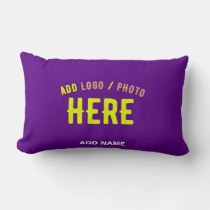 STYLISH MODERN CUSTOMIZABLE INDIGO VERIFIED BRAND LUMBAR CUSHION