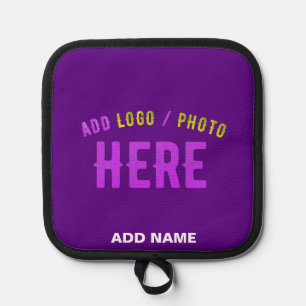 STYLISH MODERN CUSTOMIZABLE INDIGO VERIFIED BRAND POT HOLDER