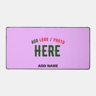 STYLISH MODERN CUSTOMIZABLE MAUVE VERIFIED BRANDED DESK MAT