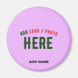 STYLISH MODERN CUSTOMIZABLE MAUVE VERIFIED BRANDED MAGNET