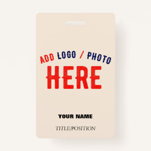 STYLISH MODERN CUSTOMIZABLE NATURAL VERIFIED BRAND ID BADGE
