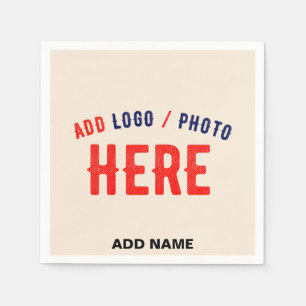 STYLISH MODERN CUSTOMIZABLE NATURAL VERIFIED BRAND NAPKIN