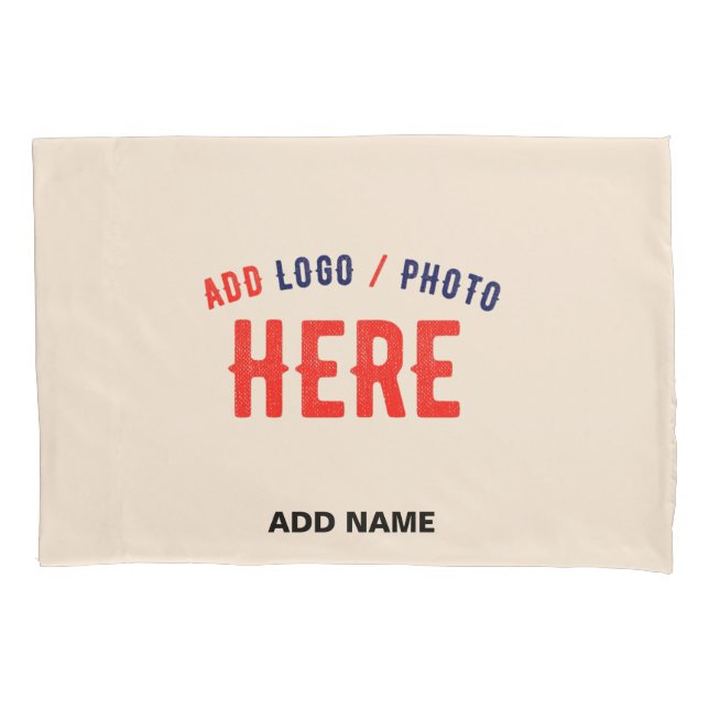 STYLISH MODERN CUSTOMIZABLE NATURAL VERIFIED BRAND PILLOWCASE (Front)