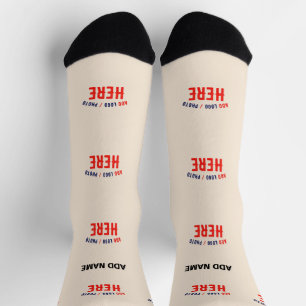 STYLISH MODERN CUSTOMIZABLE NATURAL VERIFIED BRAND SOCKS
