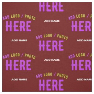 STYLISH MODERN CUSTOMIZABLE OXBLOOD VERIFIED BRAND FABRIC