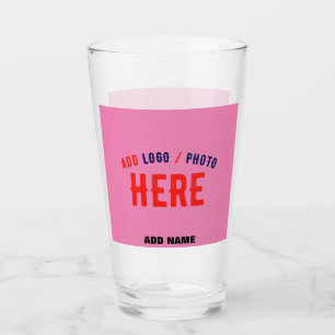 STYLISH MODERN CUSTOMIZABLE PINK VERIFIED BRANDED GLASS