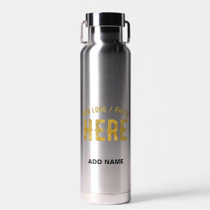 STYLISH MODERN CUSTOMIZABLE STEEL VERIFIED BRANDED WATER BOTTLE