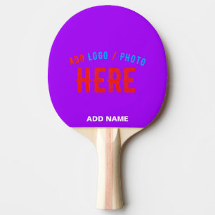 STYLISH MODERN CUSTOMIZABLE VIOLET VERIFIED BRAND PING PONG PADDLE