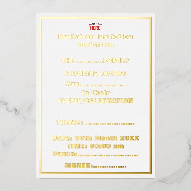 STYLISH MODERN CUSTOMIZABLE WHITE VERIFIED BRANDED (Front)