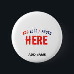 STYLISH MODERN CUSTOMIZABLE WHITE VERIFIED BRANDED 6 CM ROUND BADGE<br><div class="desc">THIS IS A DESIGN FITTING FOR EVERYONE.YOU CAN CHANGE, RESIZE OR ADD LOGO, PHOTO, TEXT AND COLOURS THE WAY YOU LIKE.THANK YOU.</div>