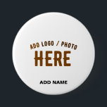 STYLISH MODERN CUSTOMIZABLE WHITE VERIFIED BRANDED 7.5 CM ROUND BADGE<br><div class="desc">THIS IS A DESIGN FITTING FOR EVERYONE.YOU CAN CHANGE, RESIZE OR ADD LOGO, PHOTO, TEXT AND COLOURS THE WAY YOU LIKE.THANK YOU.</div>