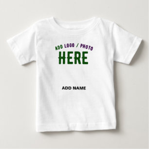 STYLISH MODERN CUSTOMIZABLE WHITE VERIFIED BRANDED BABY T-Shirt