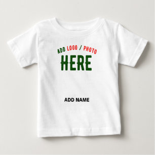 STYLISH MODERN CUSTOMIZABLE WHITE VERIFIED BRANDED BABY T-Shirt