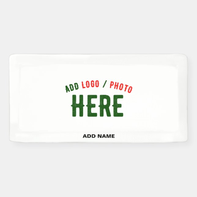 STYLISH MODERN CUSTOMIZABLE WHITE VERIFIED BRANDED BANNER (Horizontal)