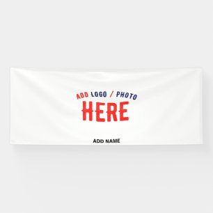 STYLISH MODERN CUSTOMIZABLE WHITE VERIFIED BRANDED BANNER
