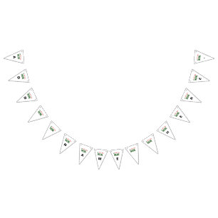 STYLISH MODERN CUSTOMIZABLE WHITE VERIFIED BRANDED BUNTING