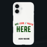 STYLISH MODERN CUSTOMIZABLE WHITE VERIFIED BRANDED iPhone 16 CASE<br><div class="desc">THIS IS A DESIGN FITTING FOR EVERYONE.YOU CAN CHANGE, RESIZE OR ADD LOGO, PHOTO, TEXT AND COLOURS THE WAY YOU LIKE.THANK YOU.</div>