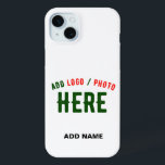 STYLISH MODERN CUSTOMIZABLE WHITE VERIFIED BRANDED iPhone 15 MINI CASE<br><div class="desc">THIS IS A DESIGN FITTING FOR EVERYONE.YOU CAN CHANGE, RESIZE OR ADD LOGO, PHOTO, TEXT AND COLOURS THE WAY YOU LIKE.THANK YOU.</div>