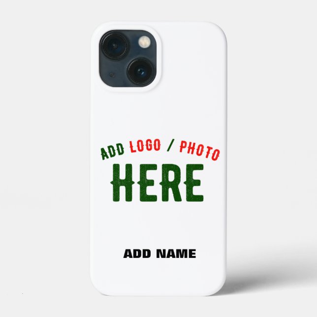 STYLISH MODERN CUSTOMIZABLE WHITE VERIFIED BRANDED Case-Mate iPhone CASE (Back)