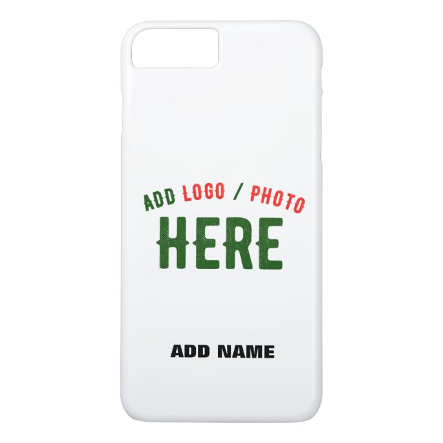 STYLISH MODERN CUSTOMIZABLE WHITE VERIFIED BRANDED Case-Mate iPhone CASE (Back)
