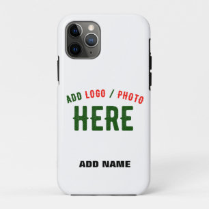 STYLISH MODERN CUSTOMIZABLE WHITE VERIFIED BRANDED iPhone 11 PRO CASE