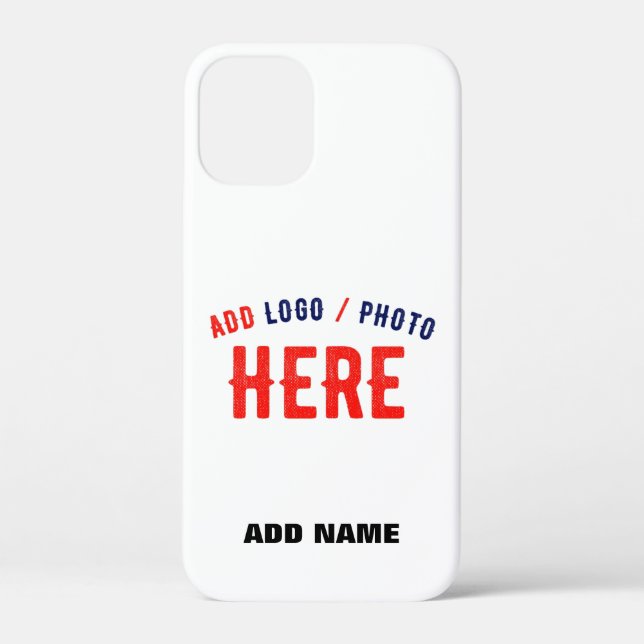 STYLISH MODERN CUSTOMIZABLE WHITE VERIFIED BRANDED Case-Mate iPhone CASE (Back)