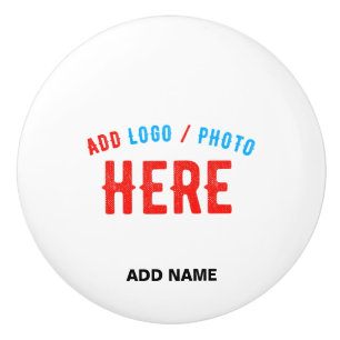 STYLISH MODERN CUSTOMIZABLE WHITE VERIFIED BRANDED CERAMIC KNOB