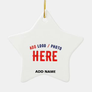 STYLISH MODERN CUSTOMIZABLE WHITE VERIFIED BRANDED CERAMIC ORNAMENT
