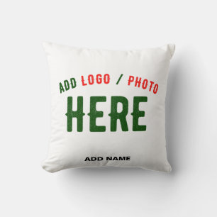 STYLISH MODERN CUSTOMIZABLE WHITE VERIFIED BRANDED CUSHION