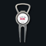 STYLISH MODERN CUSTOMIZABLE WHITE VERIFIED BRANDED DIVOT TOOL<br><div class="desc">THIS IS A DESIGN FITTING FOR EVERYONE.YOU CAN CHANGE, RESIZE OR ADD LOGO, PHOTO, TEXT AND COLOURS THE WAY YOU LIKE.THANK YOU.</div>
