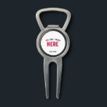 STYLISH MODERN CUSTOMIZABLE WHITE VERIFIED BRANDED DIVOT TOOL<br><div class="desc">THIS IS A DESIGN FITTING FOR EVERYONE.YOU CAN CHANGE, RESIZE OR ADD LOGO, PHOTO, TEXT AND COLOURS THE WAY YOU LIKE.THANK YOU.</div>