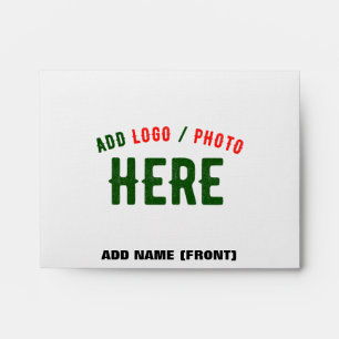 STYLISH MODERN CUSTOMIZABLE WHITE VERIFIED BRANDED ENVELOPE