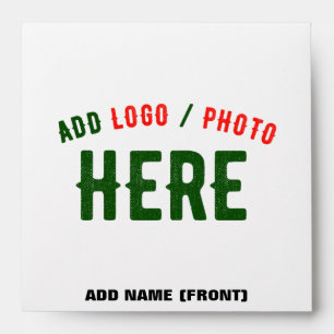STYLISH MODERN CUSTOMIZABLE WHITE VERIFIED BRANDED ENVELOPE