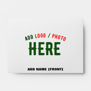 STYLISH MODERN CUSTOMIZABLE WHITE VERIFIED BRANDED ENVELOPE