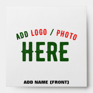 STYLISH MODERN CUSTOMIZABLE WHITE VERIFIED BRANDED ENVELOPE