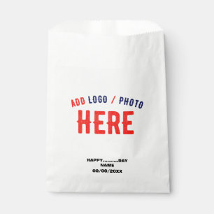 STYLISH MODERN CUSTOMIZABLE WHITE VERIFIED BRANDED FAVOUR BAG
