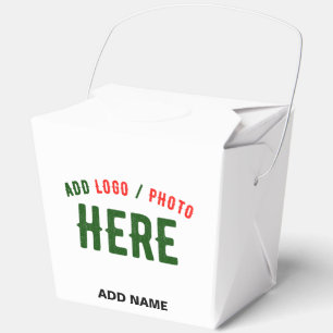 STYLISH MODERN CUSTOMIZABLE WHITE VERIFIED BRANDED FAVOUR BOX