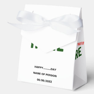 STYLISH MODERN CUSTOMIZABLE WHITE VERIFIED BRANDED FAVOUR BOX